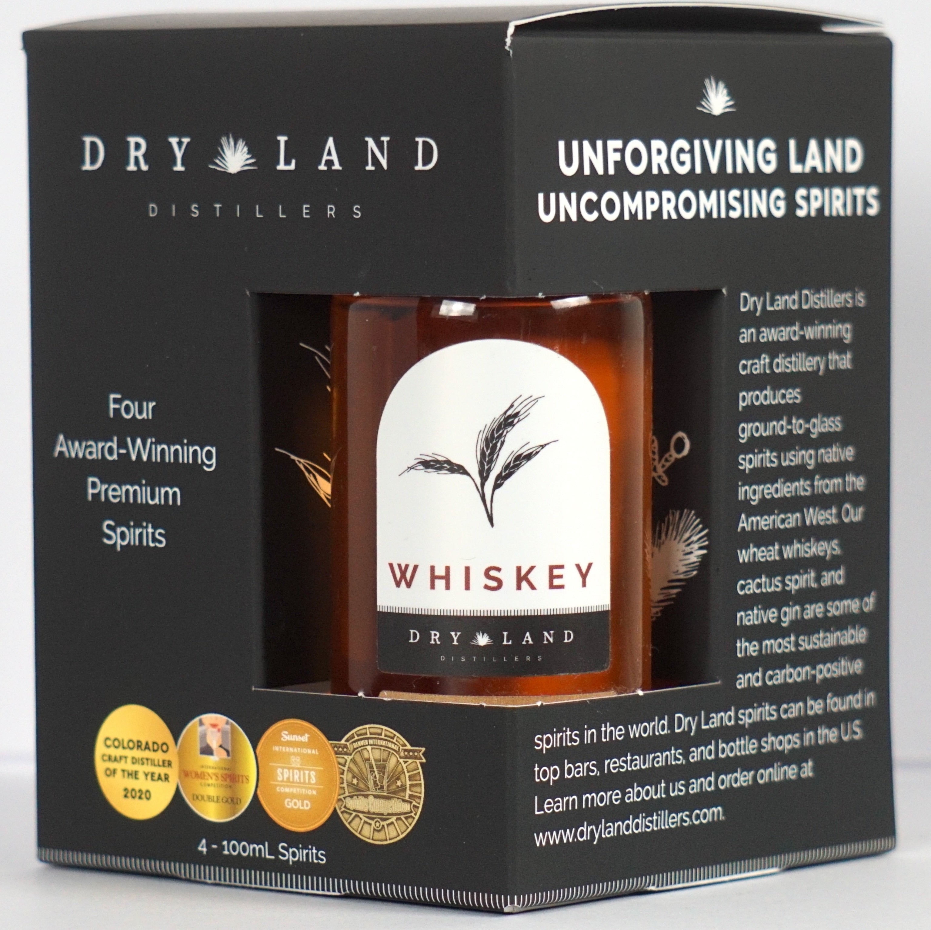 Dry Land 4 Pack Spirit Sampler
