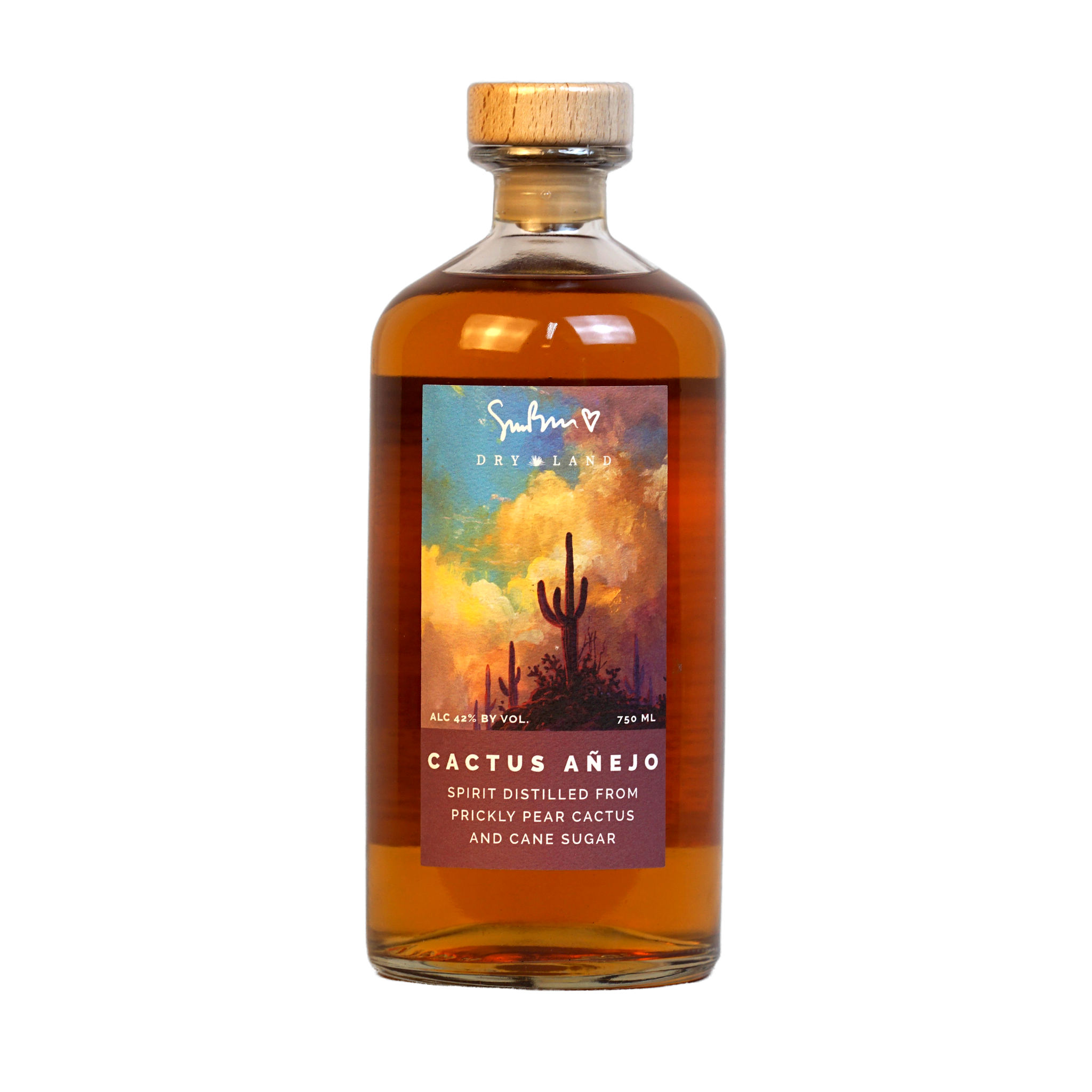 Dry Land Distillers × Simon Bull — Cactus Añejo, Artist's Edition