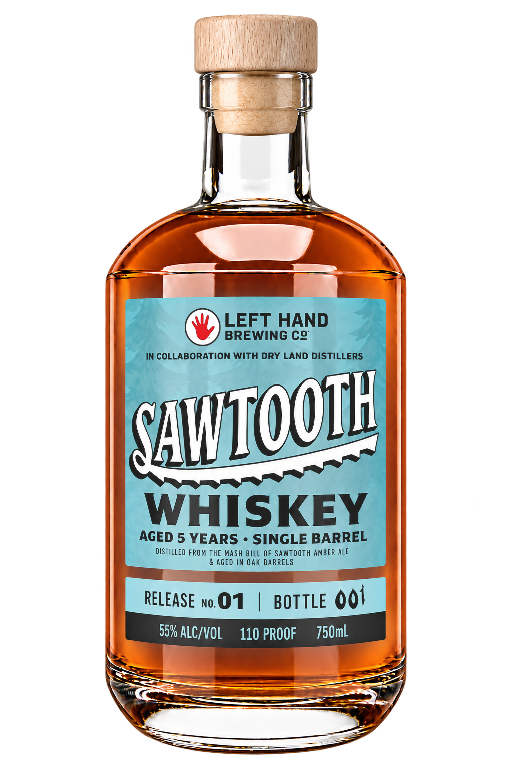 Left Hand Whiskey: Sawtooth Single Barrel