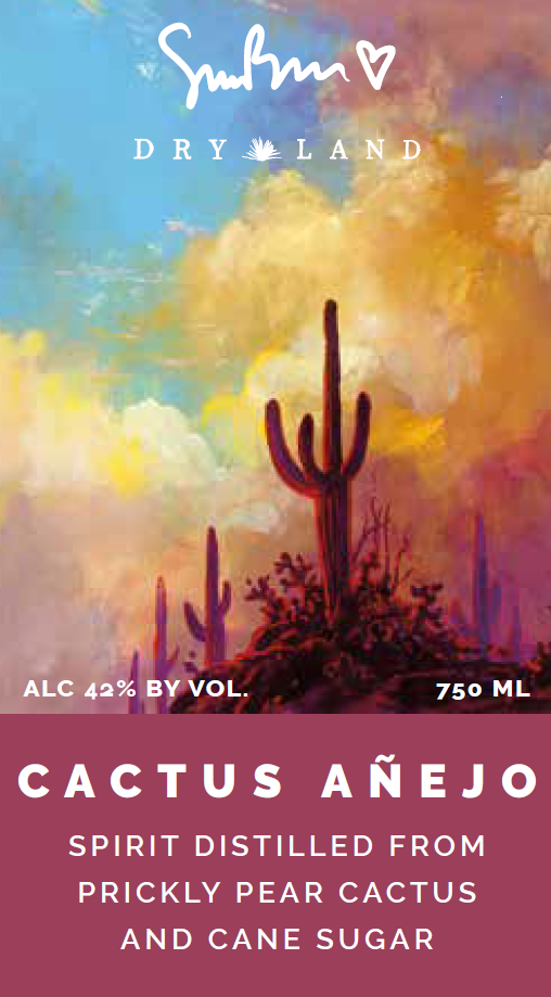 Dry Land Distillers × Simon Bull — Cactus Añejo, Artist's Edition