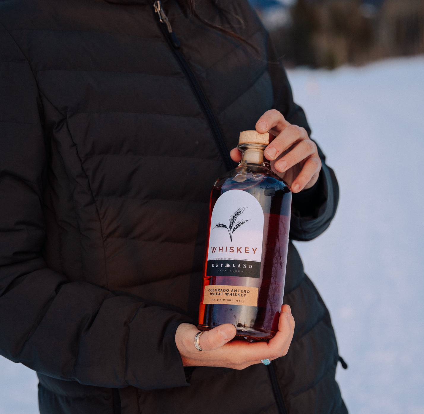 100% Artisanal Single Varietal Byrd Wheat Whiskey
