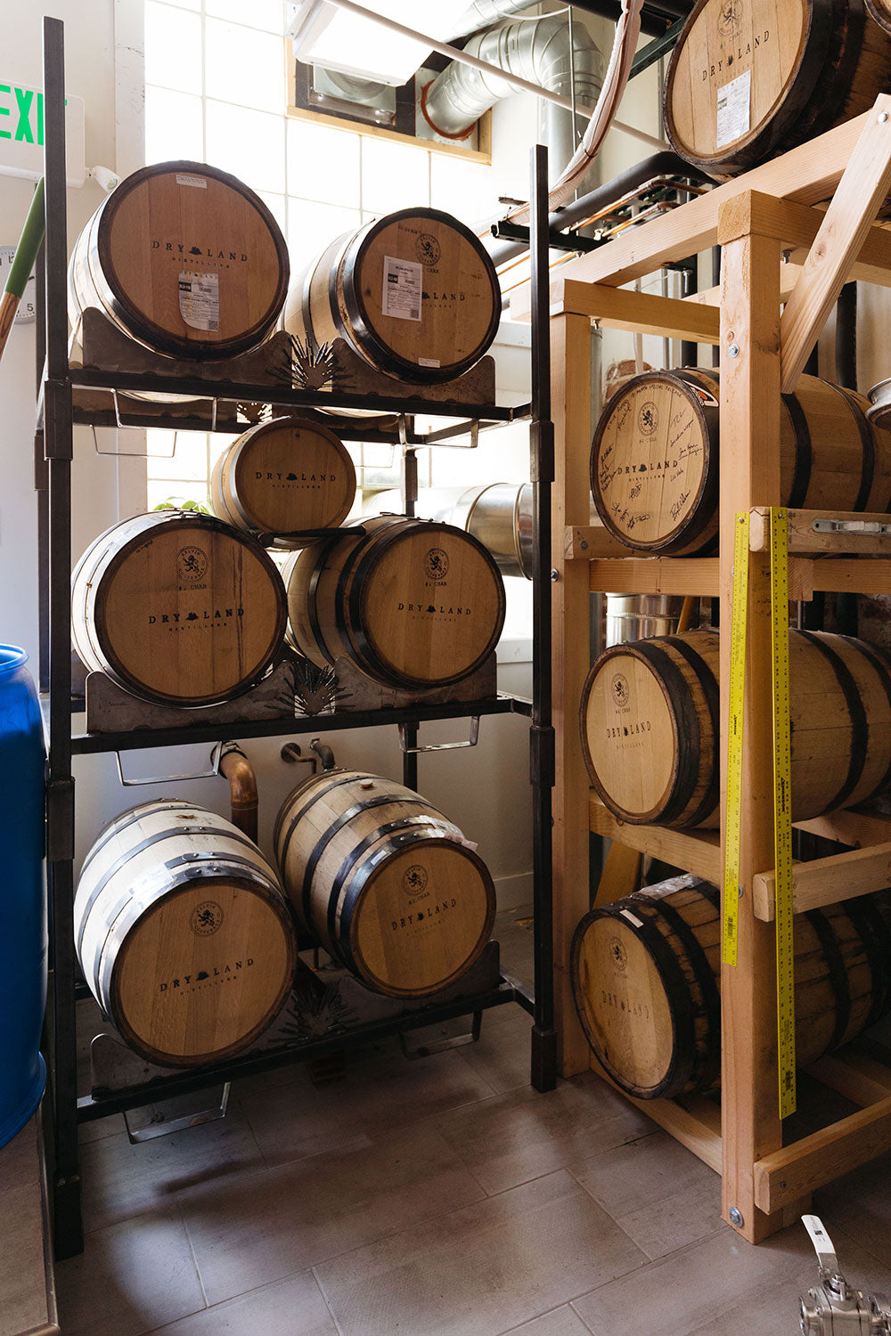 Dry Land Distillers Barrels